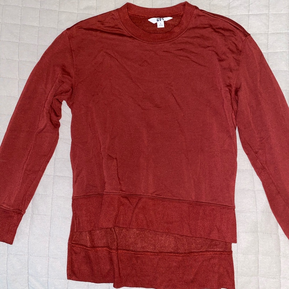 JOYLAB Maroon Crewneck